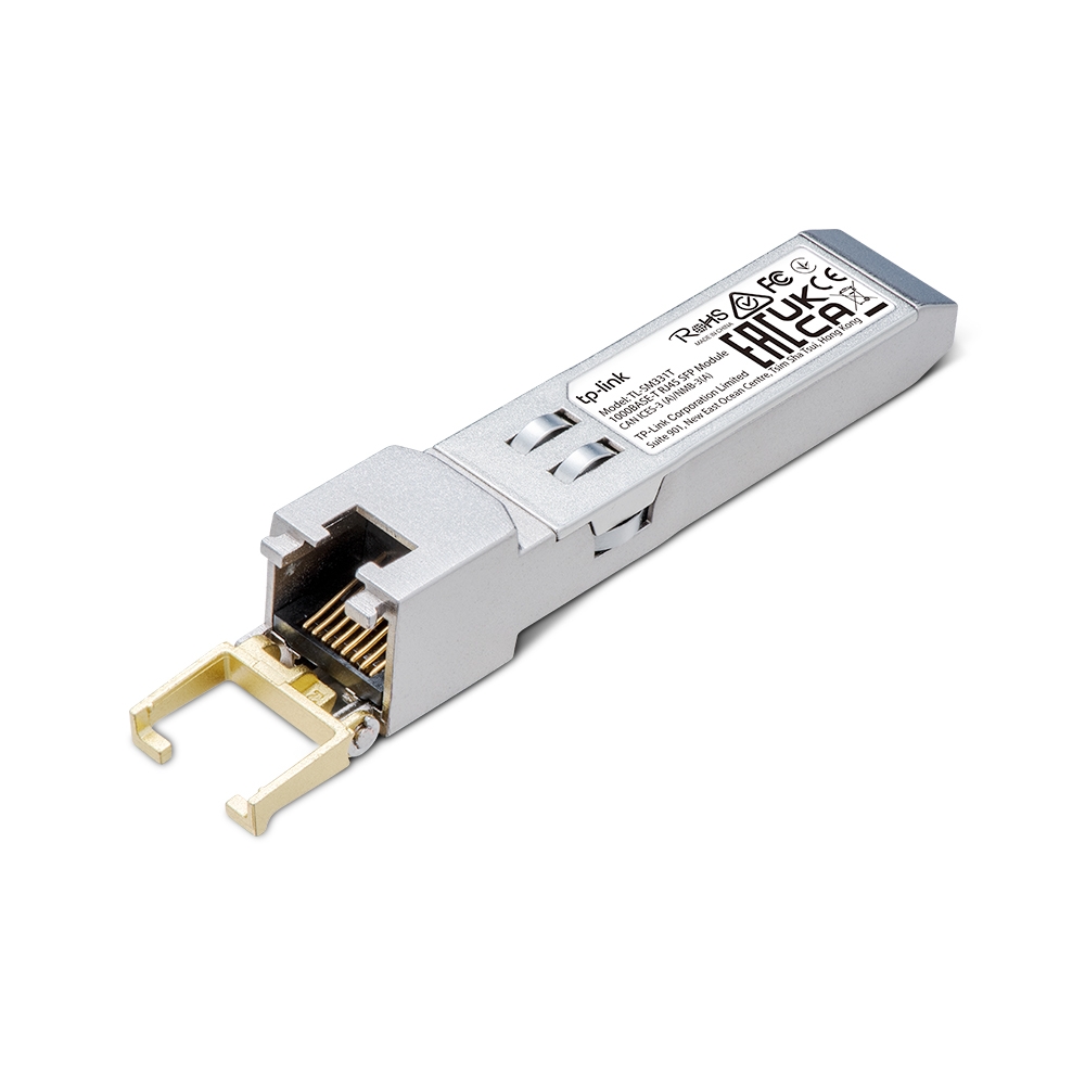 SFP модуль TP-LINK TL-SM331T 1000BASE-T RJ45 100 метров - купить в Перми в  интернет-магазине Pult.ru